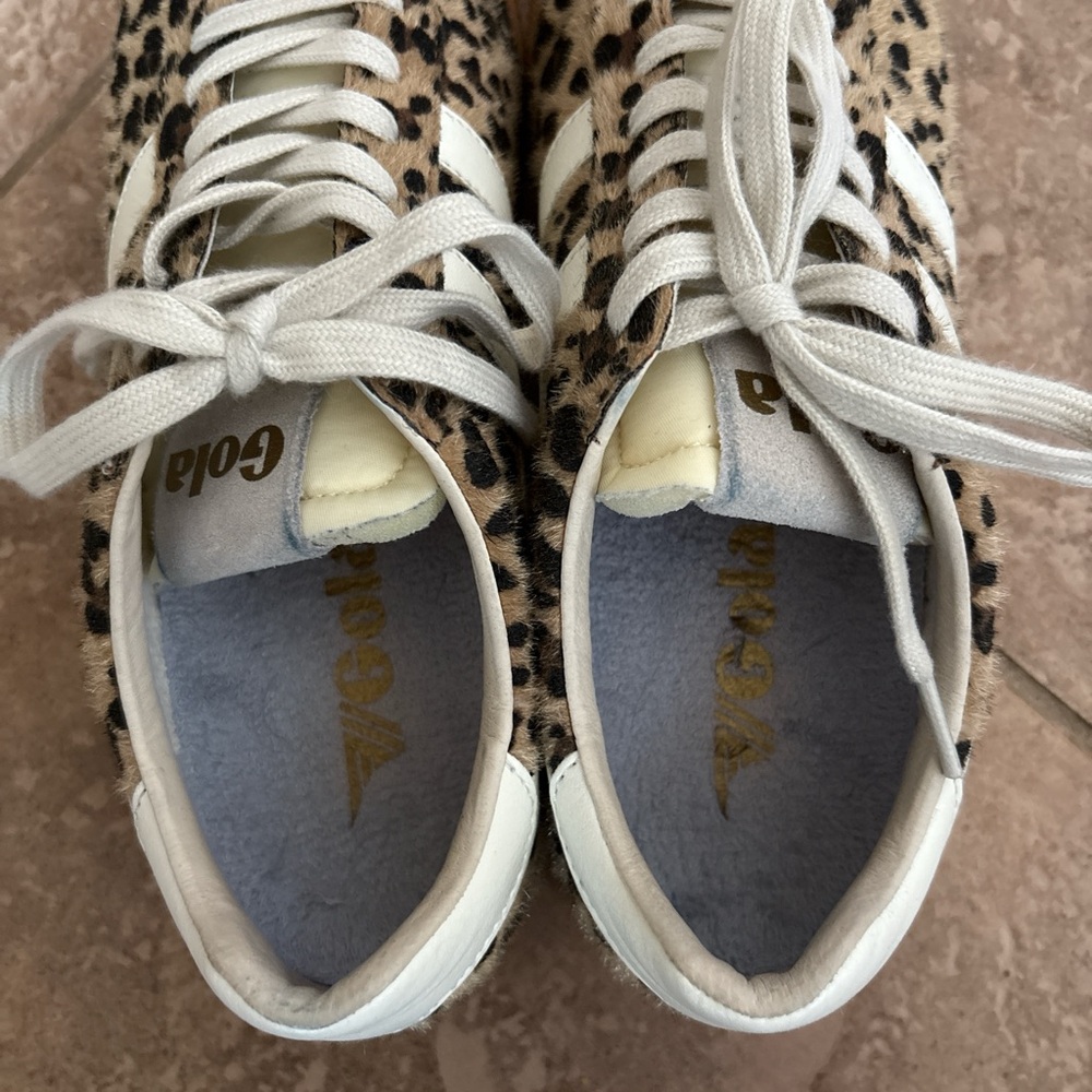 Gola Elan Tropic Trainers
Animal Leopard Print Sneakers
Size 7.5 - Picture 7 of 9